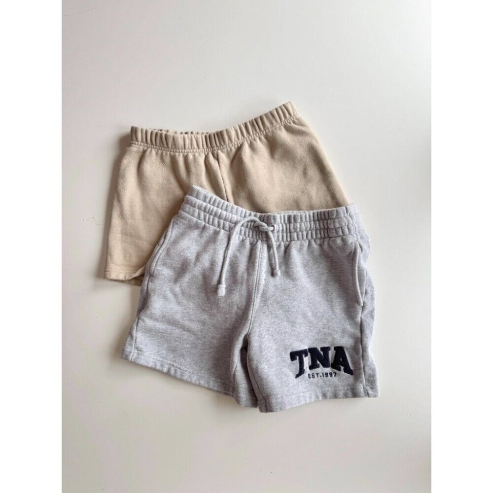 Lot of 2 Aritzia TNA Cozy Fleece Sweat Shorts - Perfect & Boyfriend, Size XS